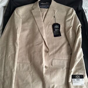 Tan Linen Blazer for Men BRAND NEW w/pants